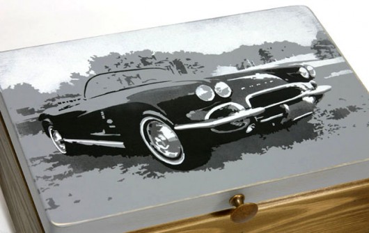 Kufer retro car Ilona Matuszewska