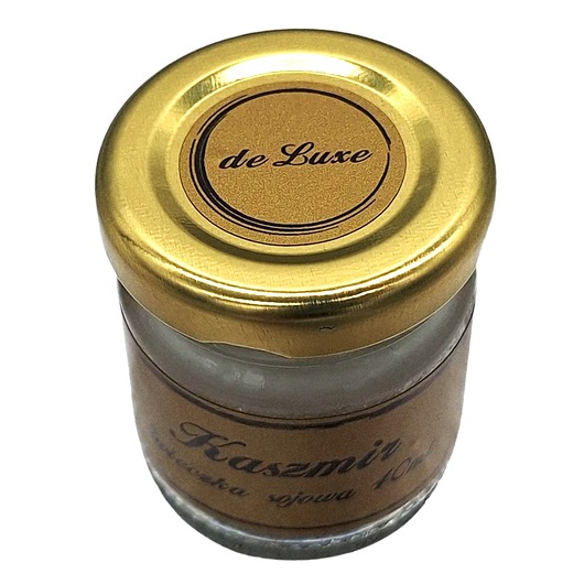 świeczniki i świece Świeczka Sojowa Kaszmir 40 ml Ręcznie Robiona w Słoiczku Premium
