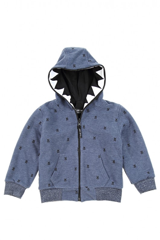 FOLLOW BLACK RABBIT HOODIE dla taty Zombie Dash