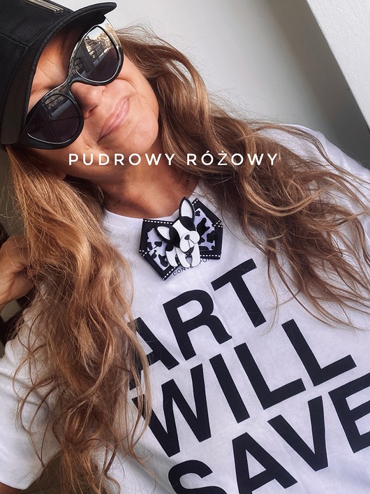 broszki Kolekcja Pop Art Dog Brosza z Buldogiem  1 szt