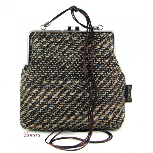 torebka :: wool exclusive brown :: yamira