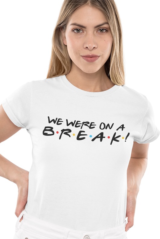 t-shirt damskie koszulka Friends Przyjaciele break