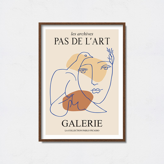 Pablo Picasso grafika inspiracja Pas De LArt