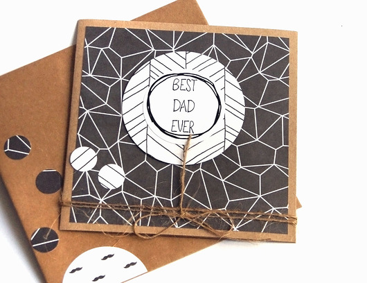 dla Taty :: kartka handmade kaktusia