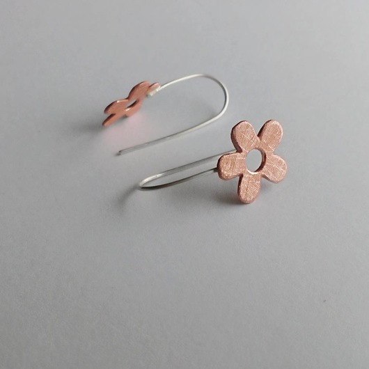 kolczyki srebrne Kolczyki srebrne KWIAT