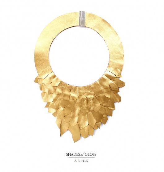 Shades of gloss 'gold' Republika jewelry