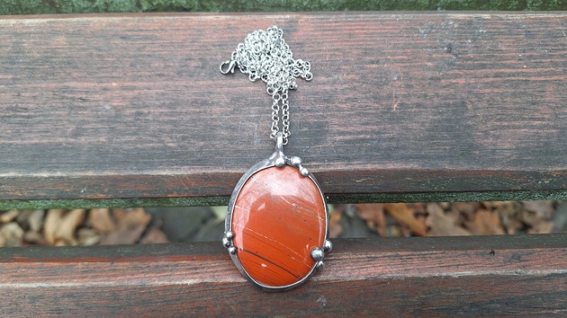 wisiory Jaspis - wisiorek rezerwacja