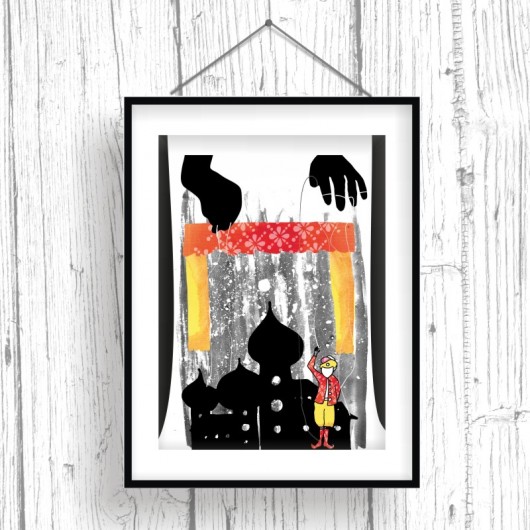 Teatr... ilustracja dla dzieci Parallel World