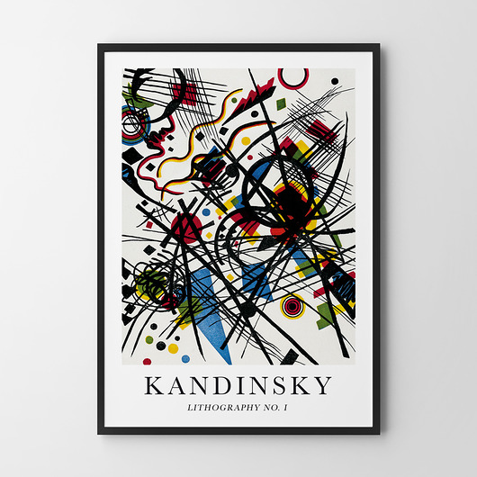 plakaty Plakat Kandinsky Lithography