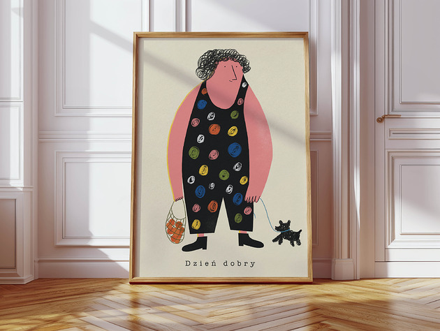 plakaty Plakat Pani Krysia