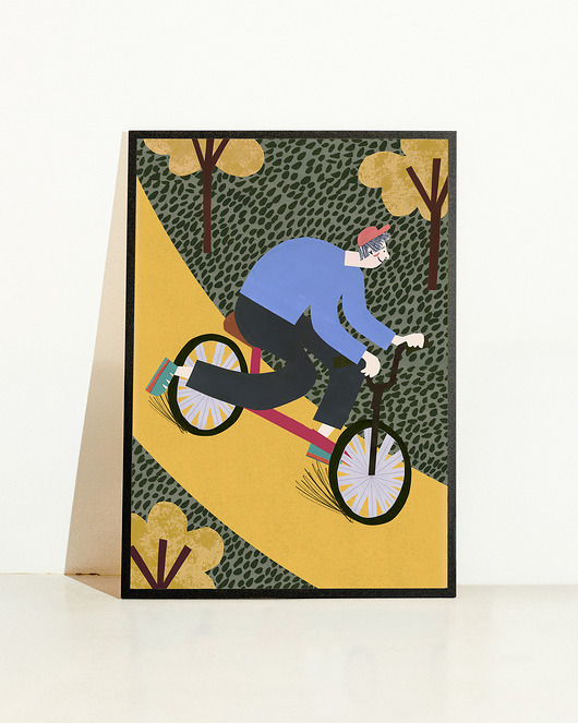 plakaty Plakat Wiatru w szprychy! 50x70