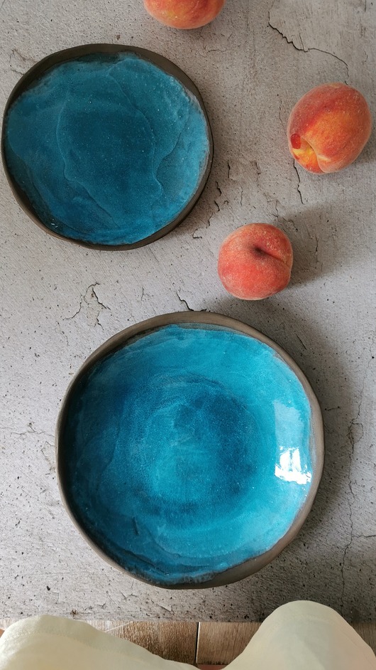 Podstawki pod kadzidełka Ceramiczny  zestaw Handmade