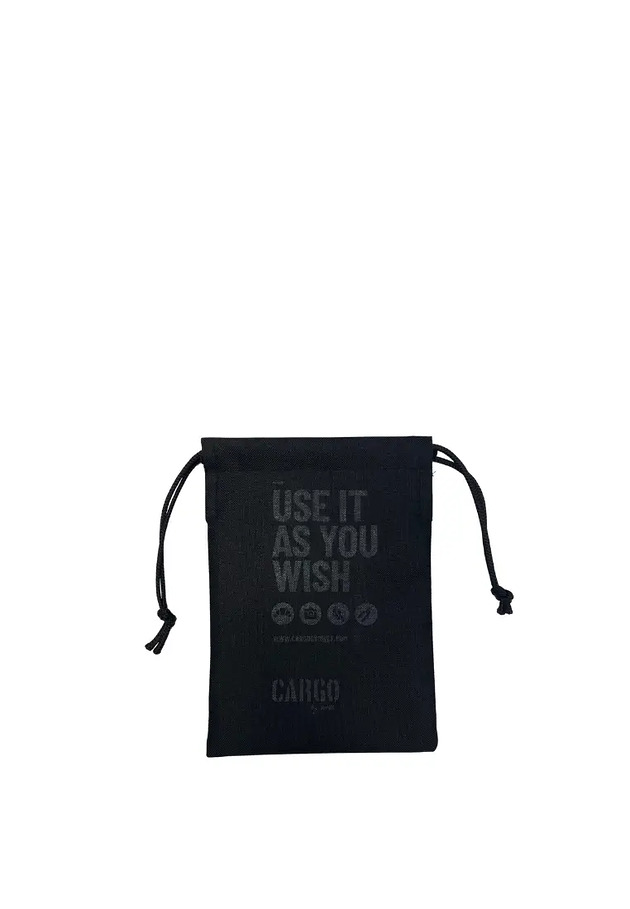 torby na zakupy Worek WISH  black SMALL