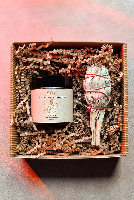 świece zapachowe Zestaw prezentowy BIAŁA SZAŁWIA