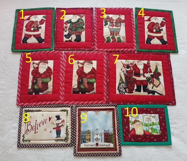 dekoracje świąteczne Świąteczne podkładki pod kubek, pod gorący, pod doniczkę, różne