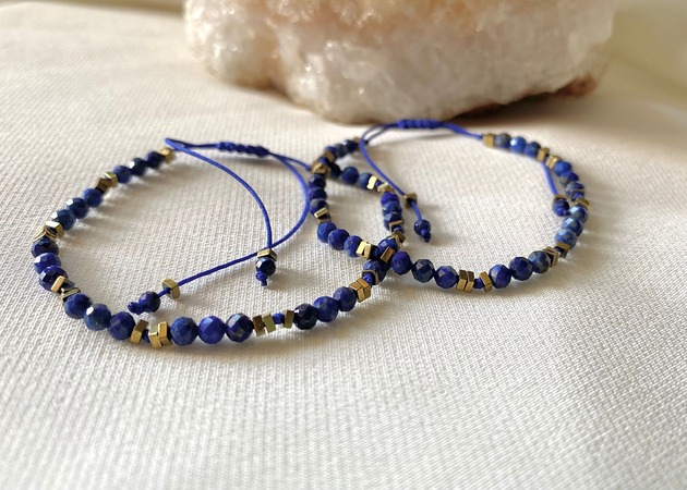 bransoletki z kamieni naturalnych Bransoletka z Lapis Lazuli