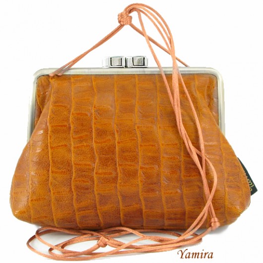 Torebka :: crocodillo exclusive light brown :: yamira
