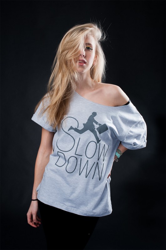 Damski oversize SLOW DOWN Hi everybody