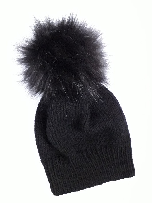 Czapka damska SKY FLUFF - 100% wełna merino Mola Collection