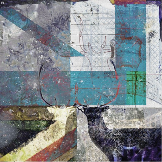 W mieście / 20 x 20 / papier Brevka