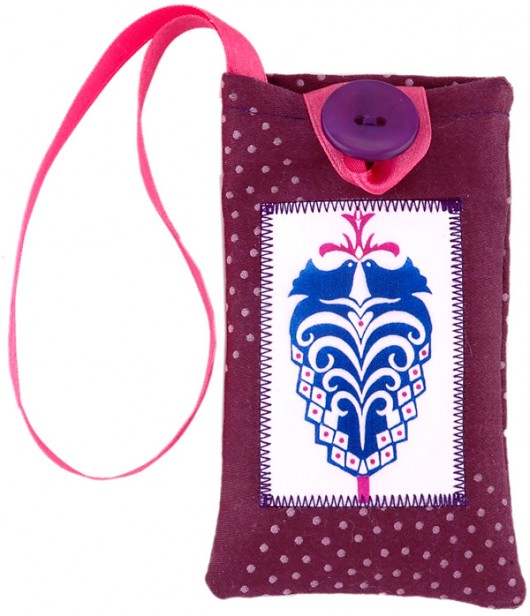 Etui Niebieska Wycinanka TWINS