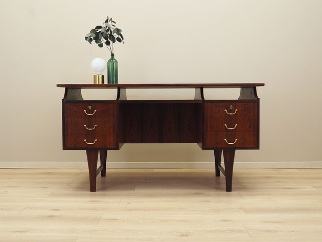 biurka Biurko palisandrowe, duński design, lata 60, produkcja: Dania