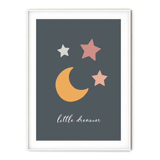 Plakat dla dzieci montessori Little Dreamer myscandi