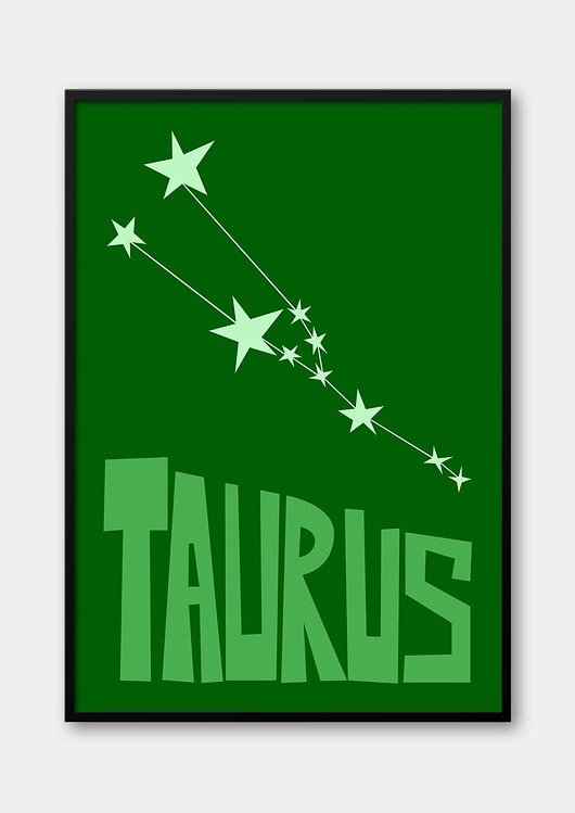 plakaty Plakat BYK - TAURUS Znaki Zodiaku Gwiazdozbiór