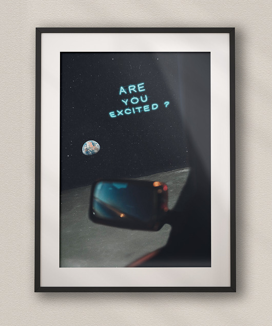 plakaty Plakat Highway - Kolaż Fine Art - Dekoracja Ścienna Do Salonu