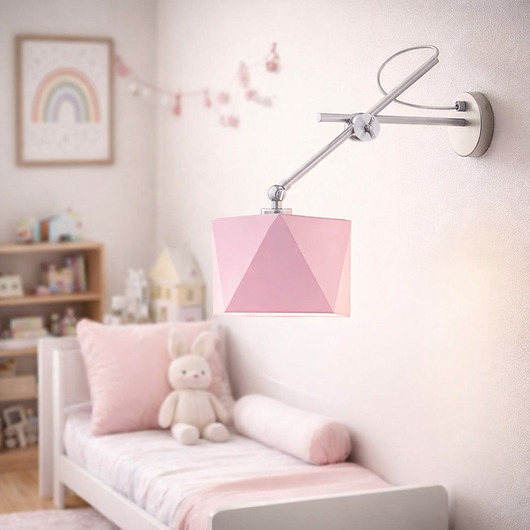 lampy do pokoju dziecka Kinkiet z regulowanym ramieniem do pokoju dziecka TIRANA KIDS