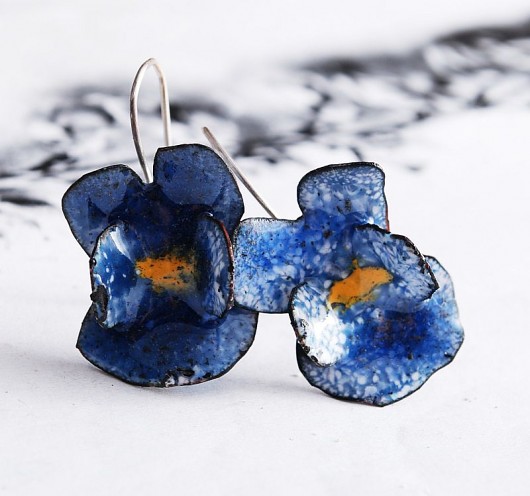 VIOLA BLUE - zawieszka Dorota Oyrzanowska