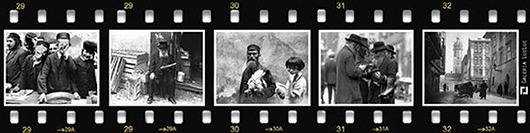 Zakładka stara klisza - krakowscy żydzi Galeria LueLue