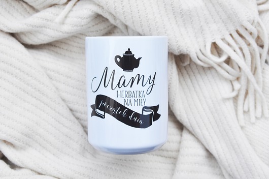 kubki Mamy herbatka na miły ..., kubek na Dzień Mamy