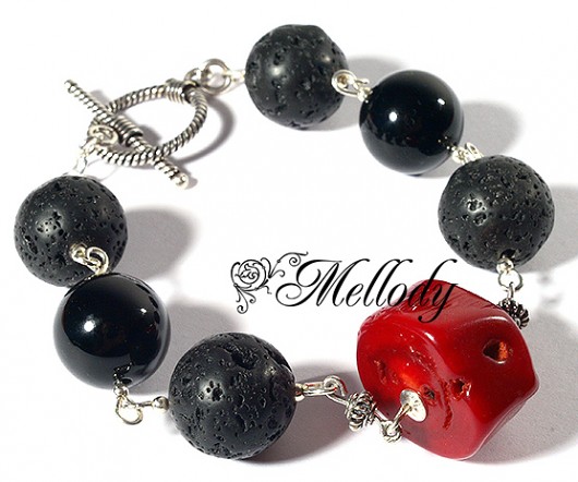 Lawa z koralem mellody