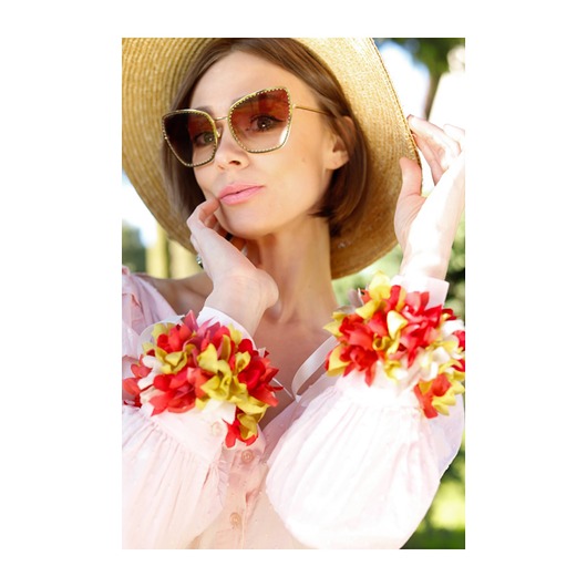 bransoletki - inne Mankiety  z jedwabiu