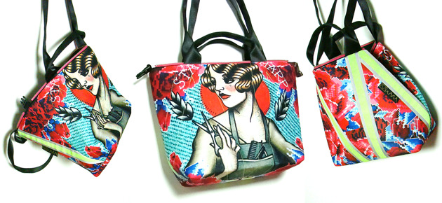 1881 art MIMA bag SHORT & Szymon Kurpiewski print MIMAbags