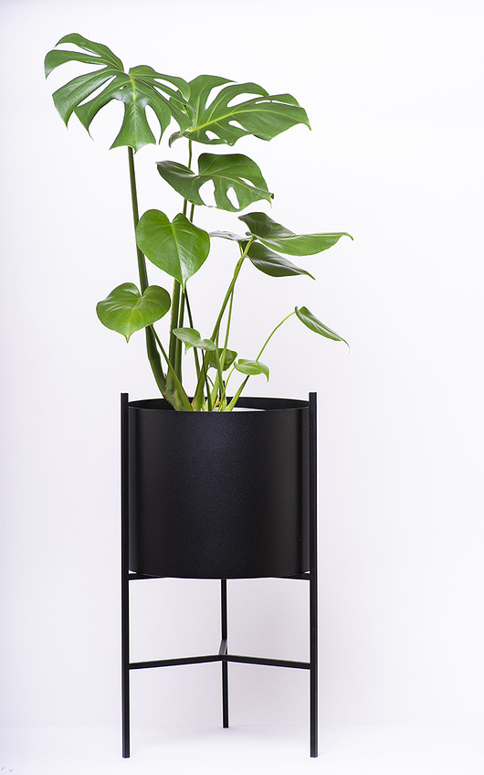 kwietniki Donica metalowa KOS maxi 60 cm