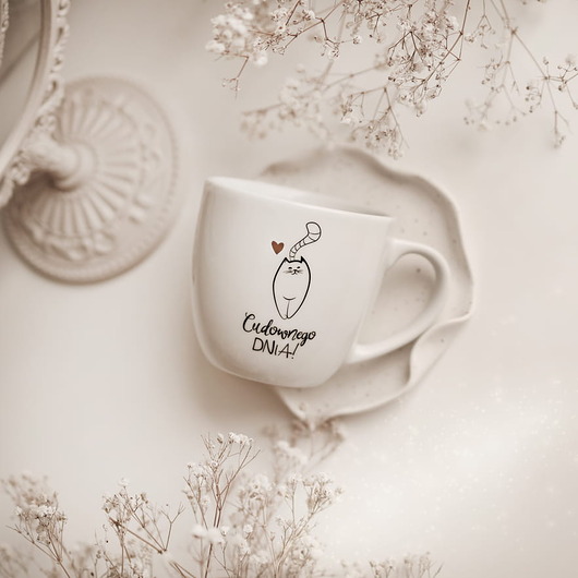 kubki Kubek 300 ml - Cudownego dnia KOTEK