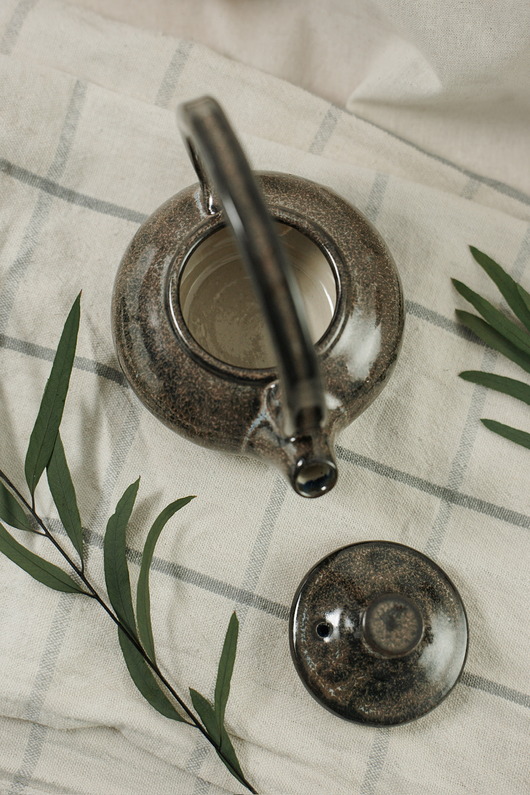 czajniki i dzbanki Ceramiczny czajniczek
