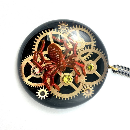 wisiory WIsior - RED WIDOW - pająk - unikatowy pomysł na prezent