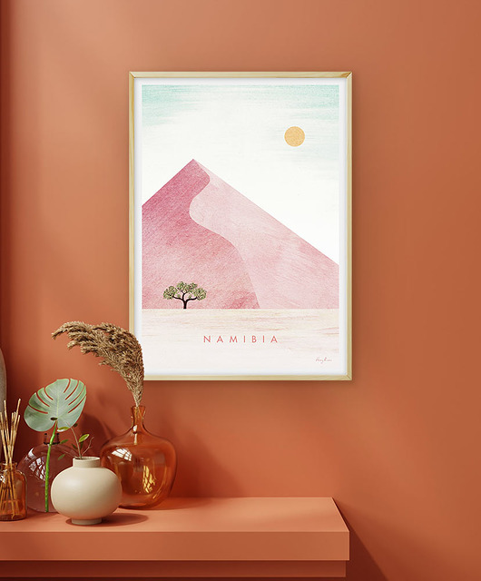 plakaty Plakat Czerwone wydmy - pustynia Namibia