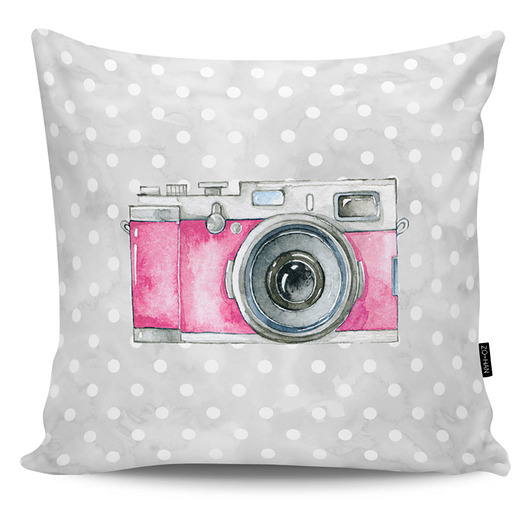Poduszka dekoracyjna Camera pink MIA home