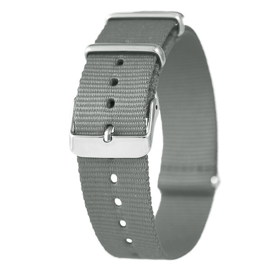 zegarki damskie Pasek do zegarka - nato, szary