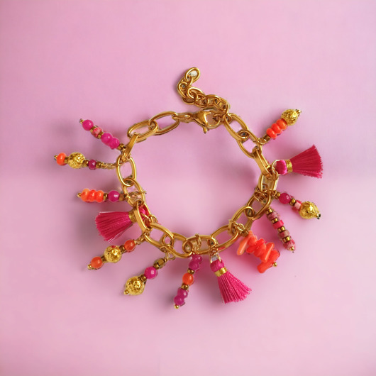 bransoletki - inne UNIKAT : bransoletka energetyczna : 13 charmsów