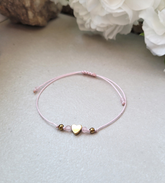 bransoletki na sznurku Minimalistyczna na MIŁOŚĆ