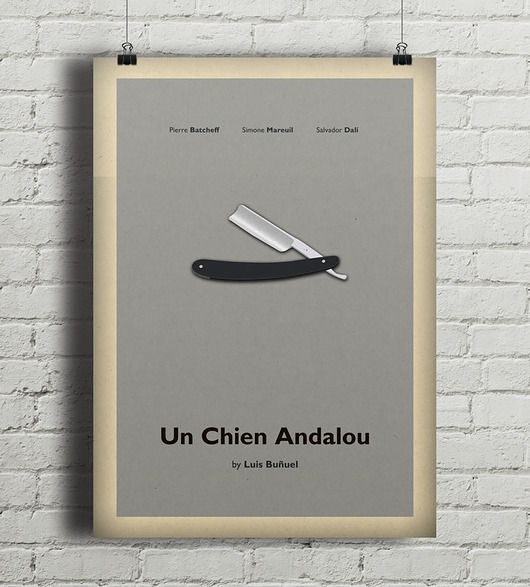 Pies andaluzyjski - plakat A4 minimalmill
