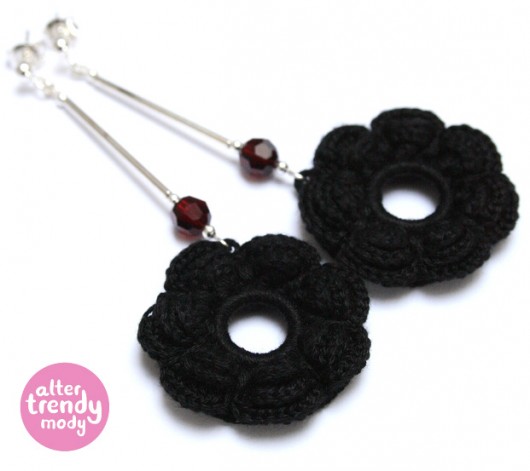 shoshonki black burgund alter trendy mody
