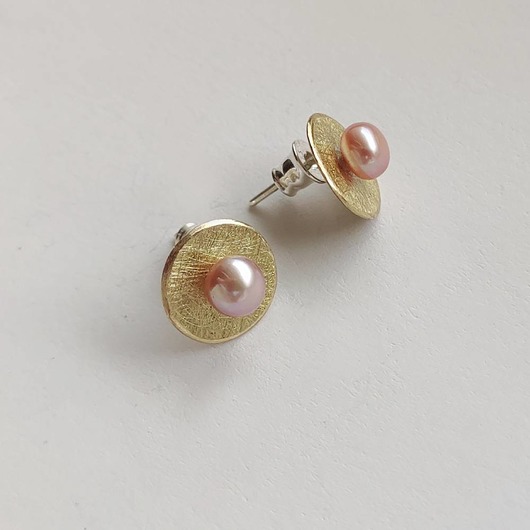 kolczyki z kamieniami Kolczyki OKRĄG