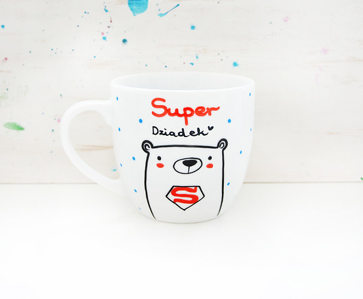 Super Dziadek- kubek XL miamilu