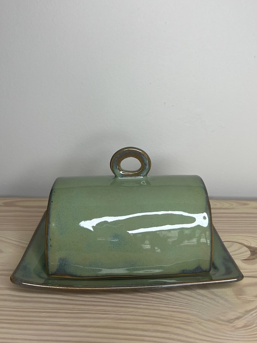 pojemniki kuchenne Maselniczka seledynowa